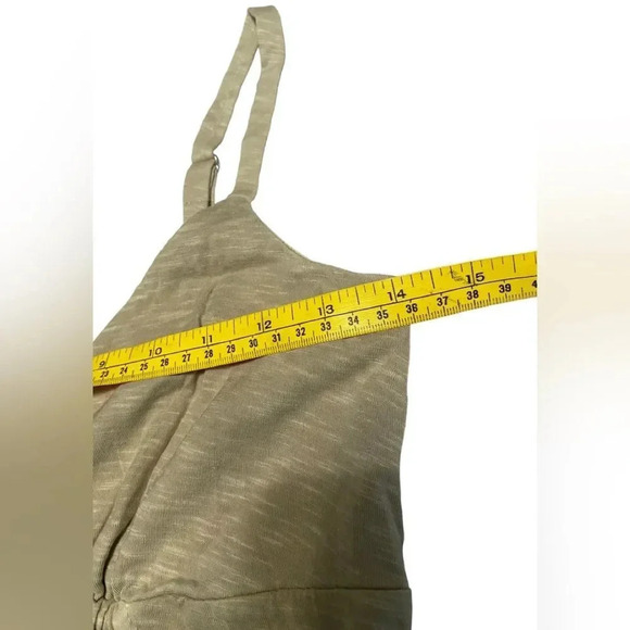 Tommy Bahamas Relax Tan Drawstring Casual Jersey Dress - Picture 7 of 8